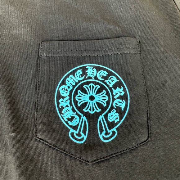 Chrome Hearts Blue Cross T Shirt - Picture 4 of 5